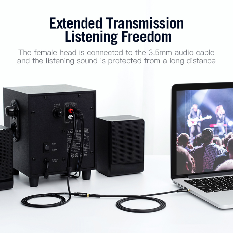 Vention ジャック 3.5mm メス - 2RCA オ - Home Cinema Ampli のレビューと価格