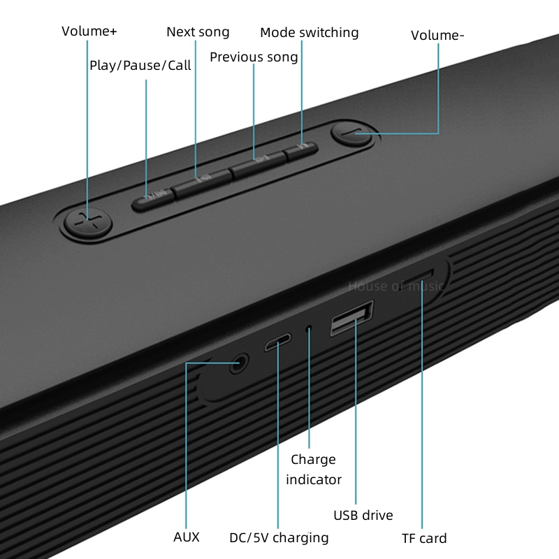 ホームサラウンドサウンドバー,Bluetooth,3.5mm - Home Cinema Gadgets のレビューと価格