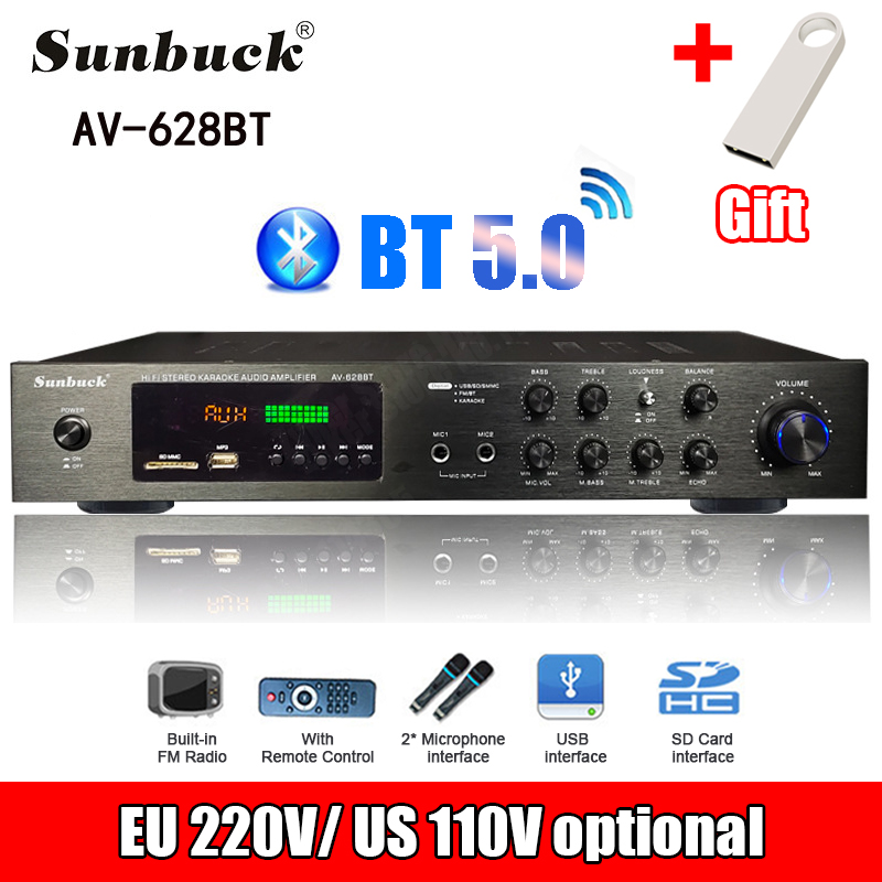 110/220V 2000W Bluetooth パワーアン - Home Cinema Ampli のレビューと価格