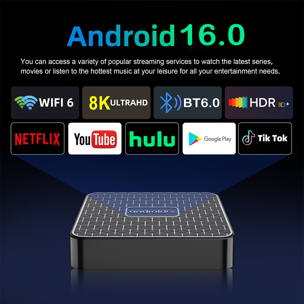 スマートホームシアター T8S 8K Android 16  - Home Cinema Gadgets のレビューと価格