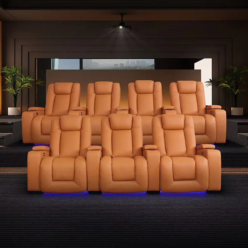 高級手動式シネマソファリクライニングシート、ホームシアター、 - Home Cinema Solution のレビューと価格