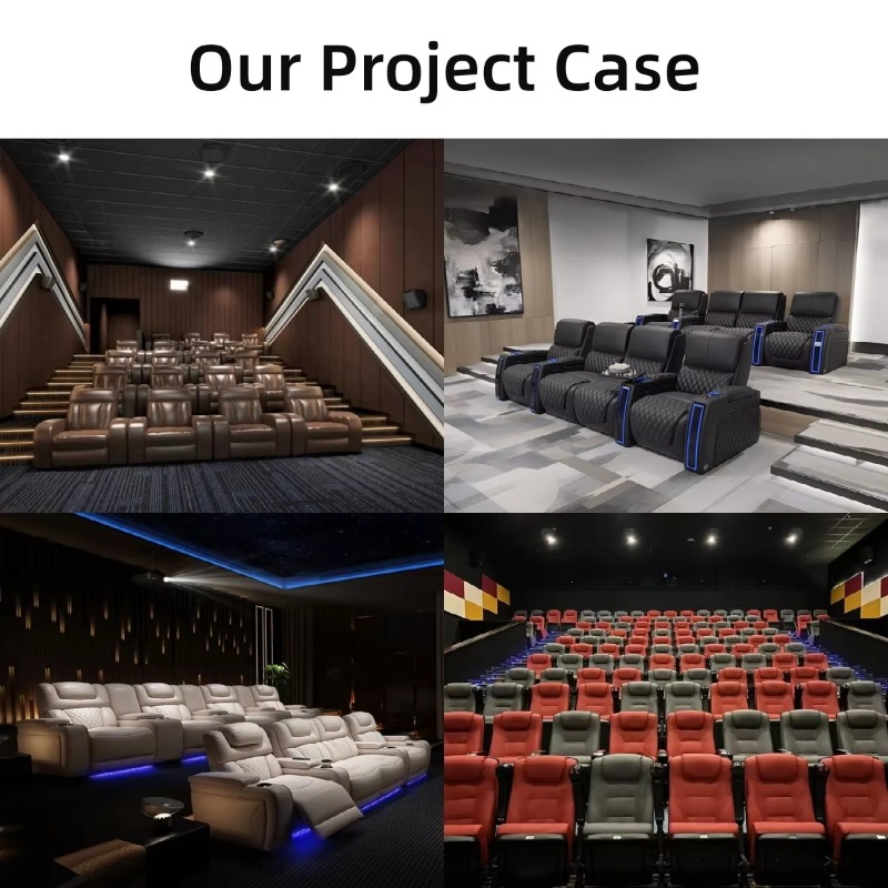 高級手動式シネマソファリクライニングシート、ホームシアター、 - Home Cinema Solution のレビューと価格