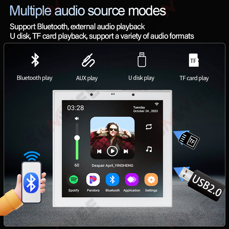 86N Tuya スマートホームセット Android 11 - Home Cinema Ampli のレビューと価格
