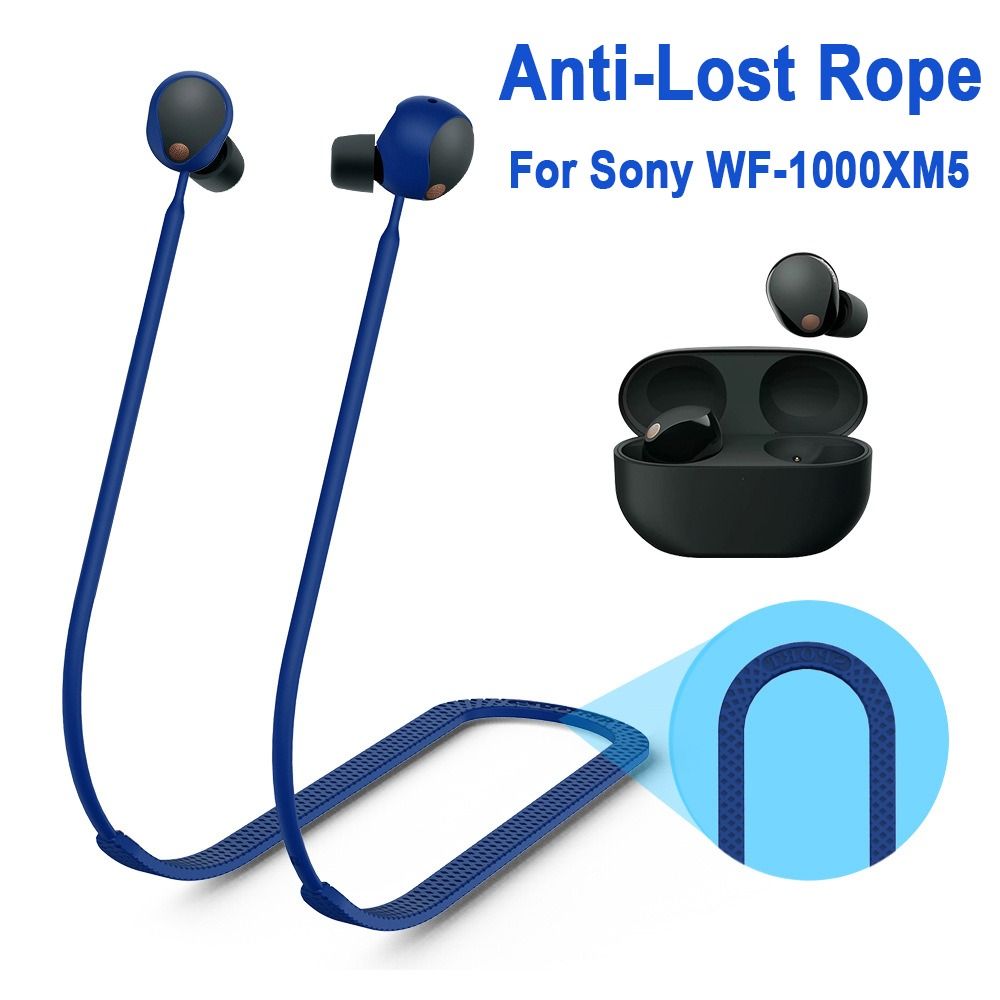 紛失防止イヤホンロープ シリコン製 ワイヤレスBluetoo - Sony Headphone Wf-1000Xm5 のレビューと価格